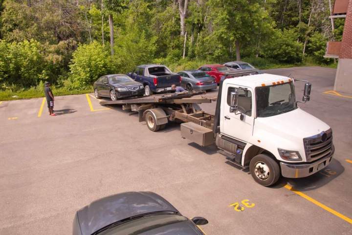 Remorquage véhicule accidenté à Nice