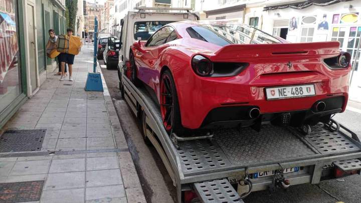 Transport voiture de sport Nice